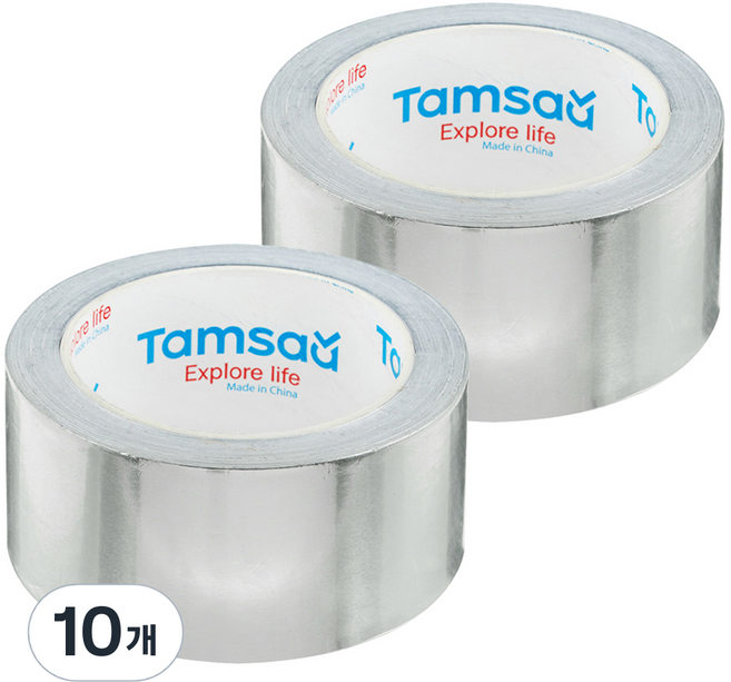 탐사 은박 알루미늄 호일 테이프 23m, 10개