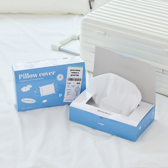 리브맘 뽑아쓰는 숙면터치 일회용 베개커버 20매