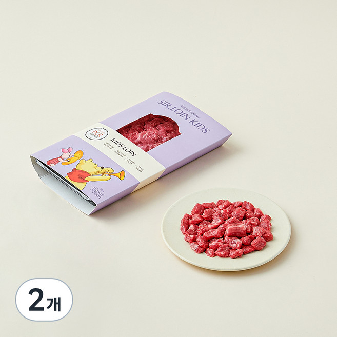 설로인 한우 키즈로인 1++(7)등급 양지 요리용 (냉장), 150g, 2개