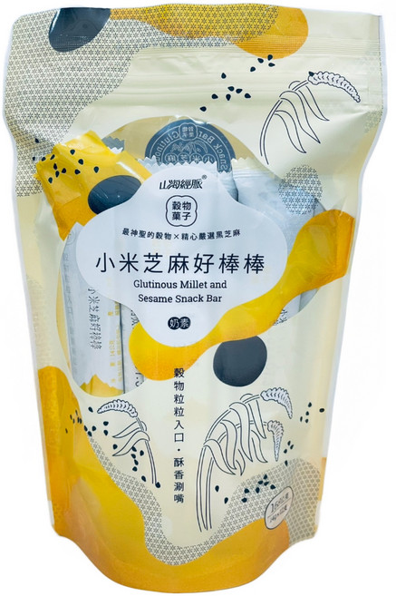 山海經脈 小米芝麻好棒棒 12支, 14g, 1包