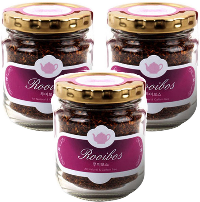 아름드레 유리병 루이보스, 40g, 1개입, 3개