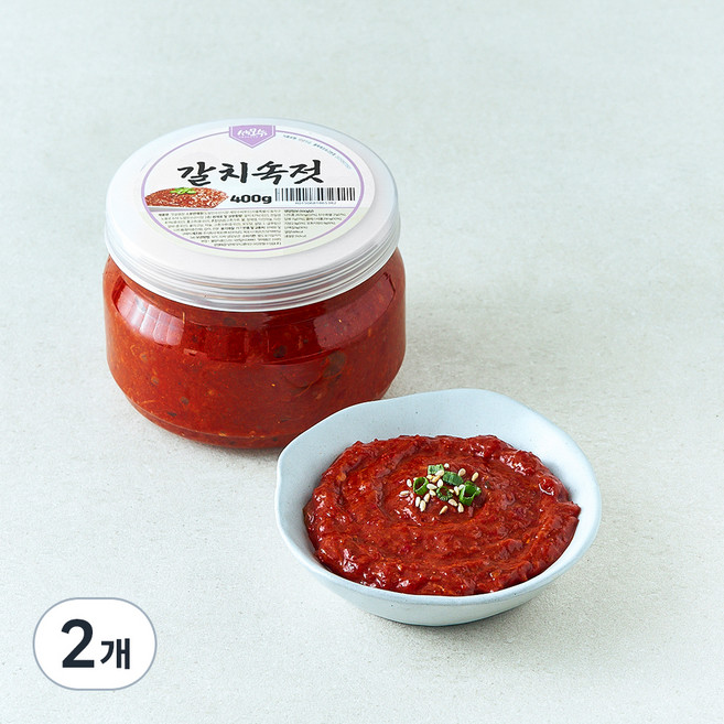 세모수 갈치속젓, 400g, 2개