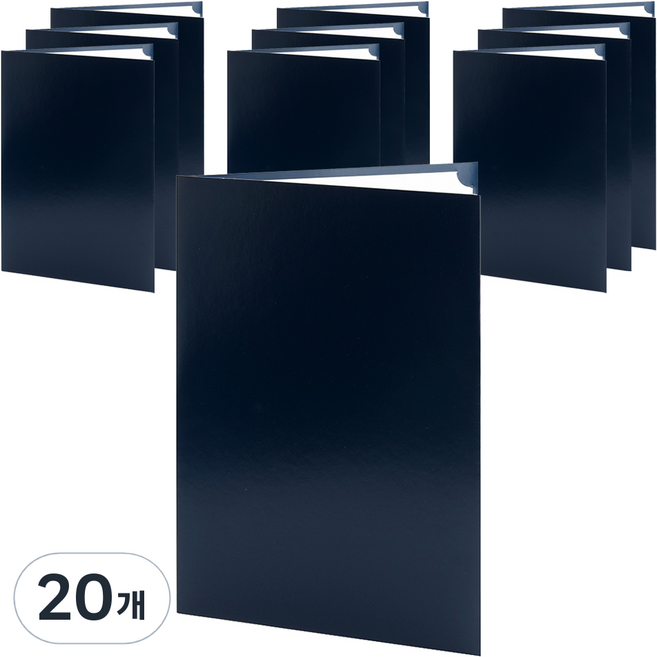 세우세 종이 상장케이스 끼움식 고급형, 진곤색, 20개