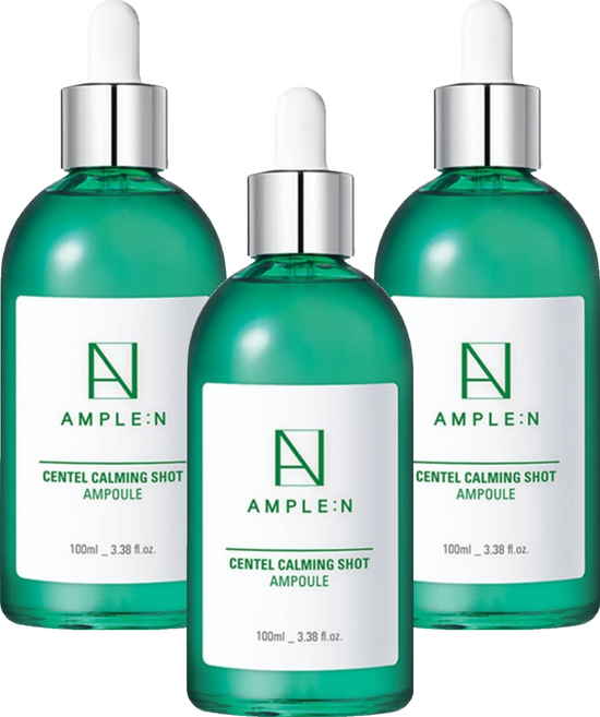 앰플엔 센텔카밍샷 앰플, 100ml, 3개