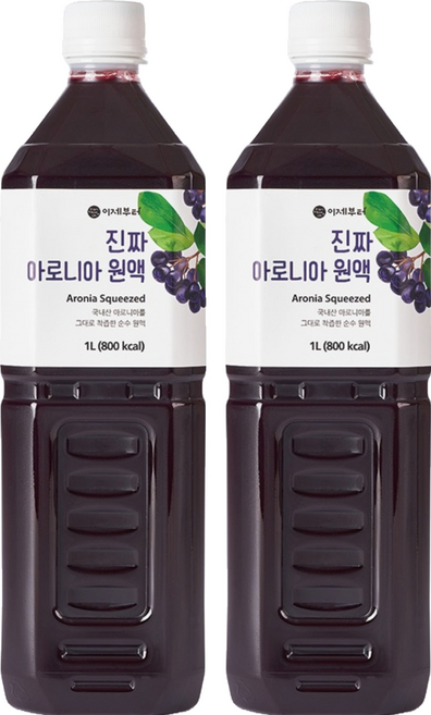 이제부터 진짜 아로니아 원액, 1L, 2개