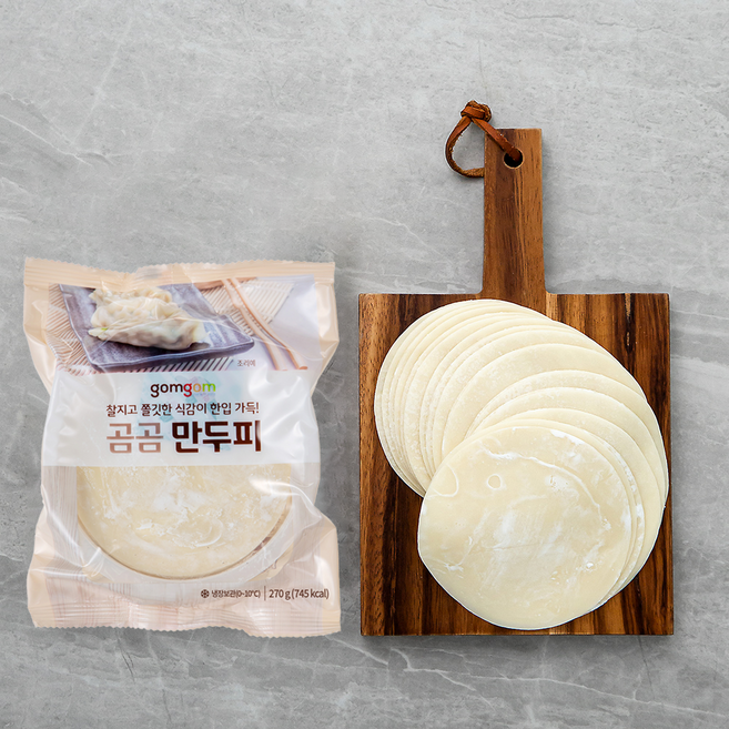 곰곰 냉장 생 만두피, 270g, 1개