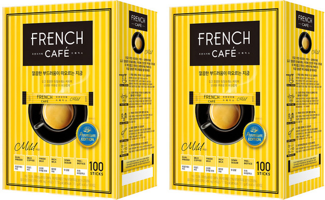 프렌치카페 카페믹스 마일드, 11.1g, 100개입, 2개