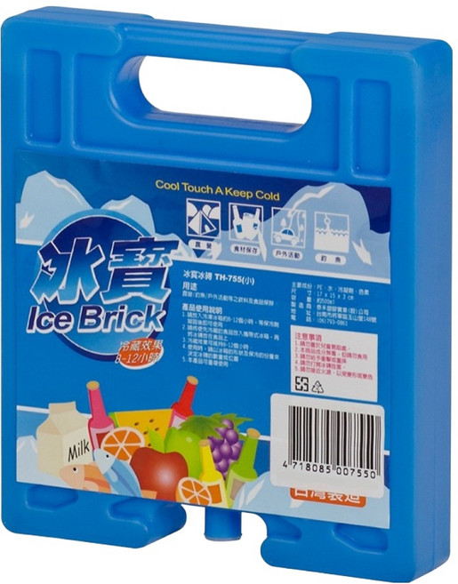 Ice Brick 冰寶 冰磚 小(170 x 150 x 30mm), 1個, 1個