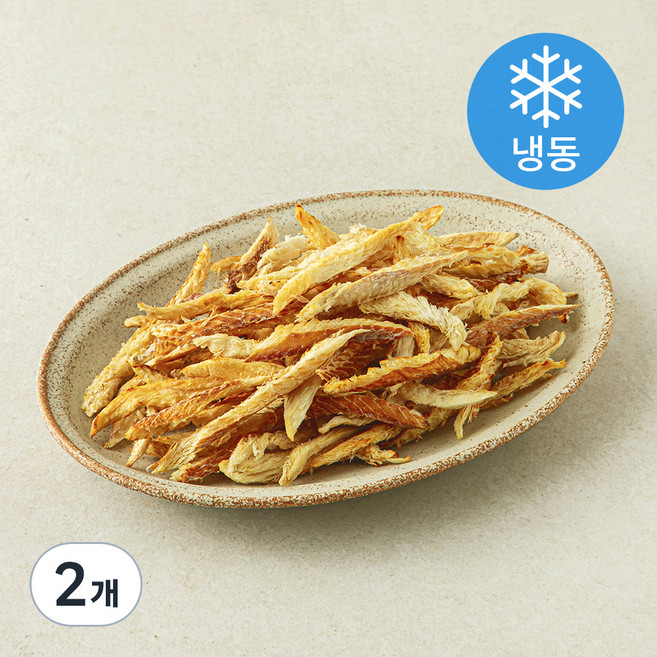 우물우물 손질 자연건조 황태채 (냉동), 2개, 450g