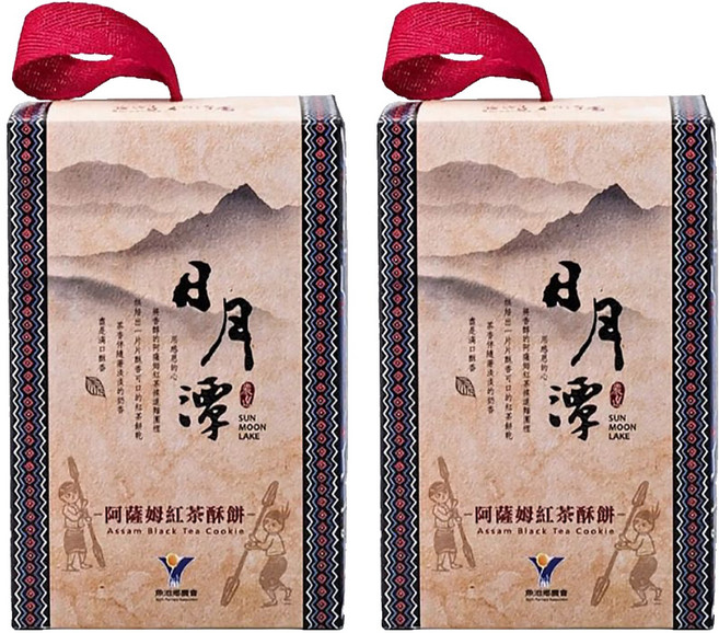 魚池鄉農會 阿薩姆紅茶酥餅 15片, 105g, 2盒