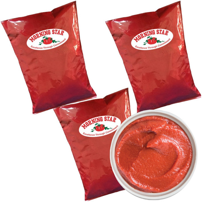 모닝스타 파우치 토마토 퓨레, 3kg, 3개