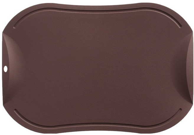 도블레 국산 칼집나지 않는 도마, 버건디, 1개