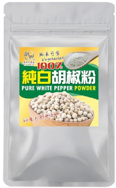 麗紳和春堂 純白胡椒粉, 70g, 1包