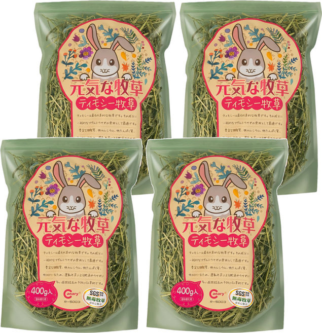 Canary 元氣提摩西草 R-S003, 400g, 4包