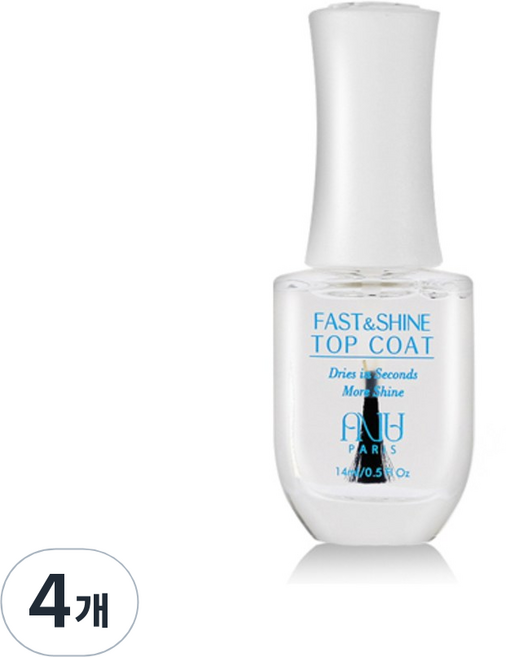 에이부 패스트 샤인 탑코트, 4개, 14ml