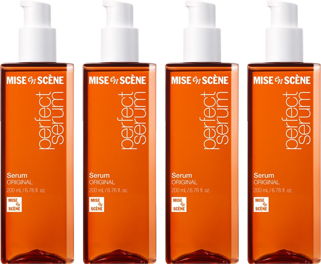 미쟝센 퍼펙트 오리지널 헤어 세럼, 200ml, 4개