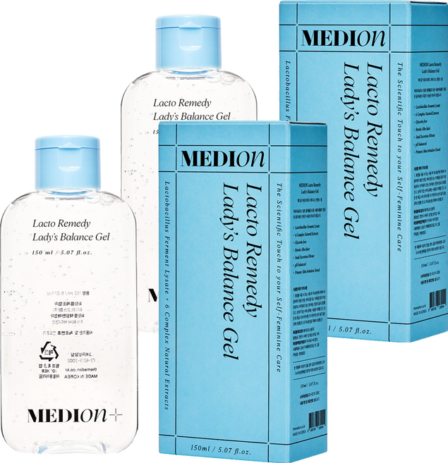 메디온 락토리메디 레이디스 수용성 밸런스 젤 2.0, 150ml, 2개