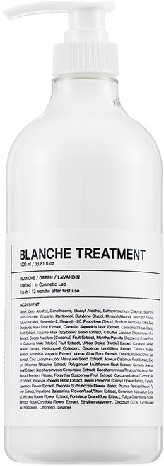 르비르 LPP 프로틴 케어 효모 저자극 블랑쉬 트리트먼트, 1개, 1L