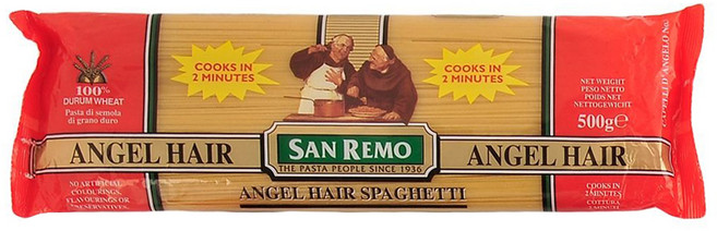 SAN REMO 義大利天使細麵, 500g, 1包