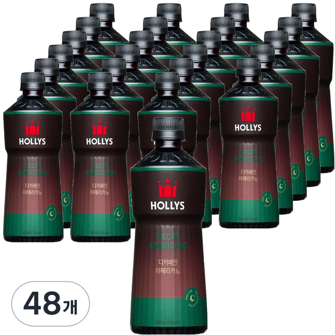 할리스 디카페인 아메리카노, 450ml, 48개