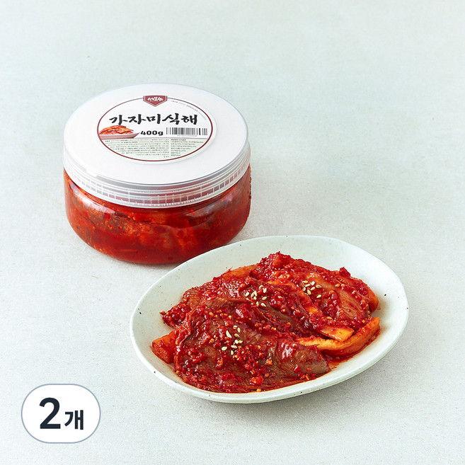 세모수 가자미식해, 400g, 2개