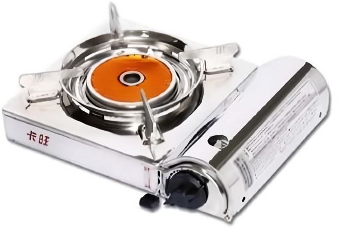 K-ONE 卡旺 攜帶式卡式爐, 銀色, 1個