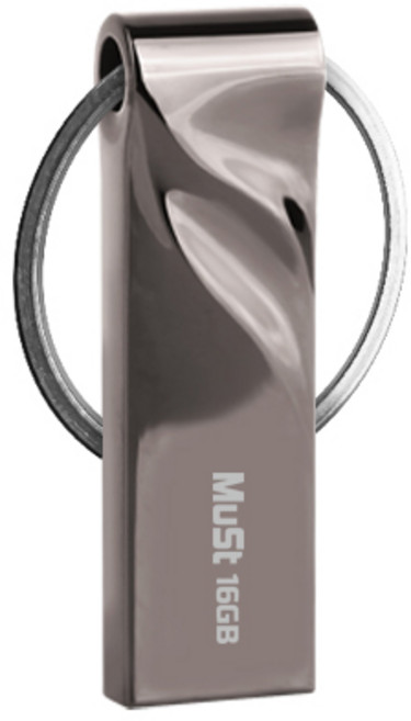 뮤스트 웨이브링 블랙 USB메모리 WAVERING USB, 16GB, 1개