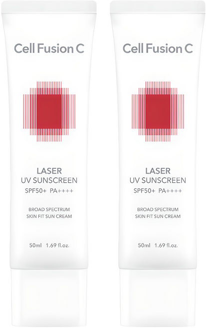 셀퓨전씨 레이저 유브이 썬스크린 SPF50+ PA++++, 50ml, 2개