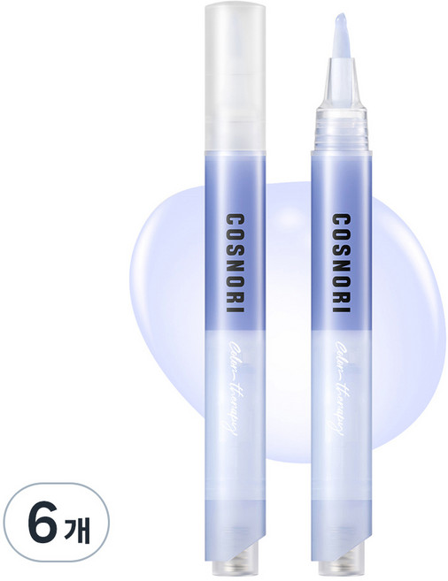 코스노리 컬러테라피 네일 세럼 라벤더, 4ml, 6개