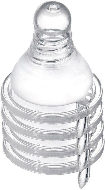 Simba 小獅王辛巴 超柔防脹氣標準圓孔奶嘴 L, 6個月以上, 4個