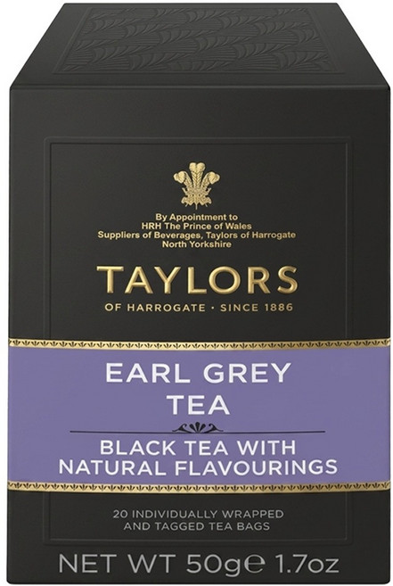 TAYLORS 泰勒茶 經典系列 皇家伯爵茶, 2.5g, 20包, 1盒
