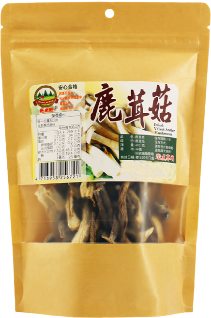 WON LAI WON 旺來旺 鹿茸菇, 40g, 1包