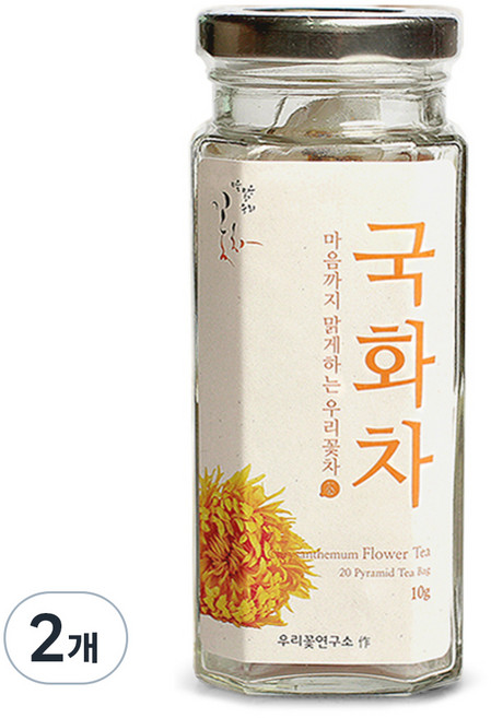 마음맑은우리꽃차 국화 차, 500mg, 20개입, 2개
