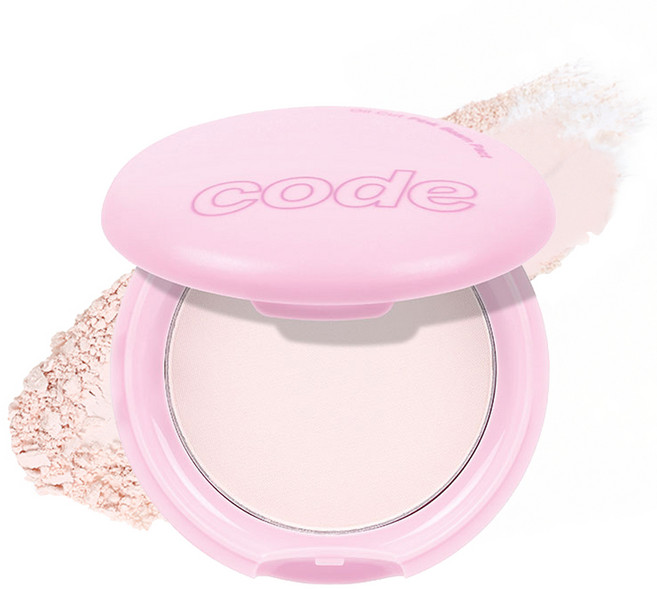 코드글로컬러 오일컷 빔 팩트파우더 8g, 핑크, 1개