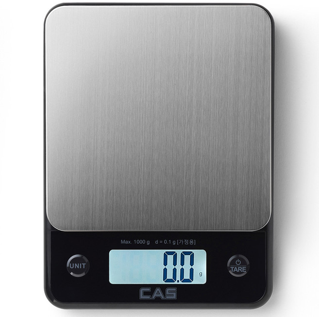 카스 디지털 주방저울, 1kg, K-37