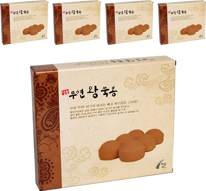 청훈 황토 무연왕쑥봉 30개입, 5개