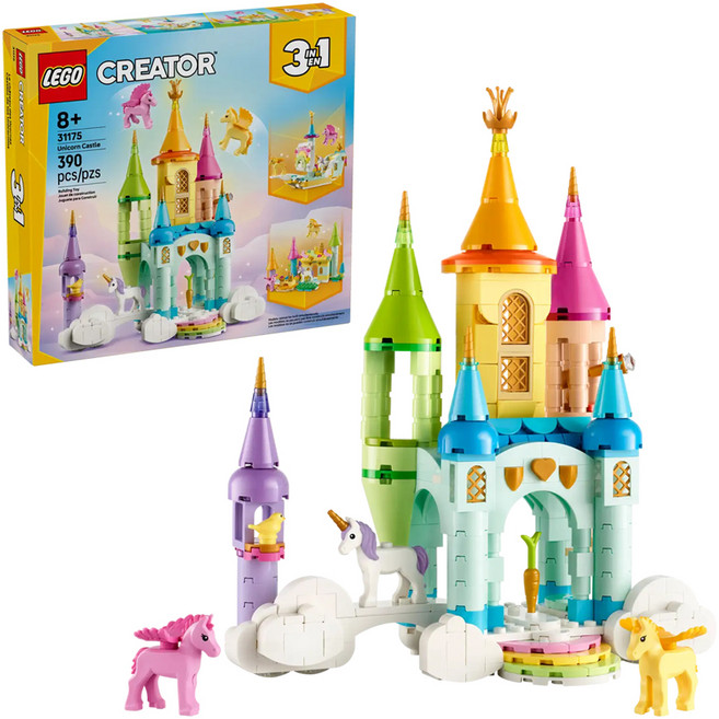 LEGO 31175 創意3合1系列 獨角獸城堡 Unicorn Castle, 1個