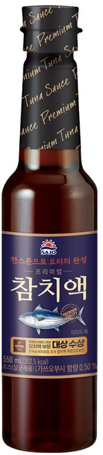 사조 프리미엄 참치액, 550ml, 1개