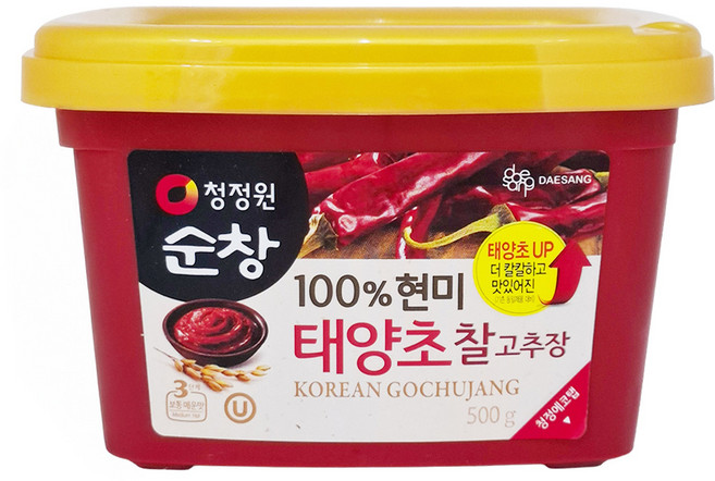 清淨園 Sunchang 韓式辣椒醬, 500g, 1盒