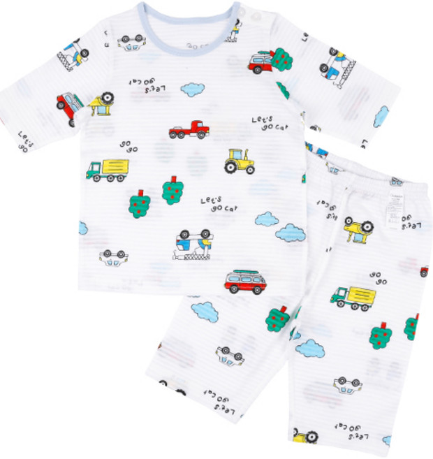 메이키즈 아동용 7부 변화지 상하의 세트