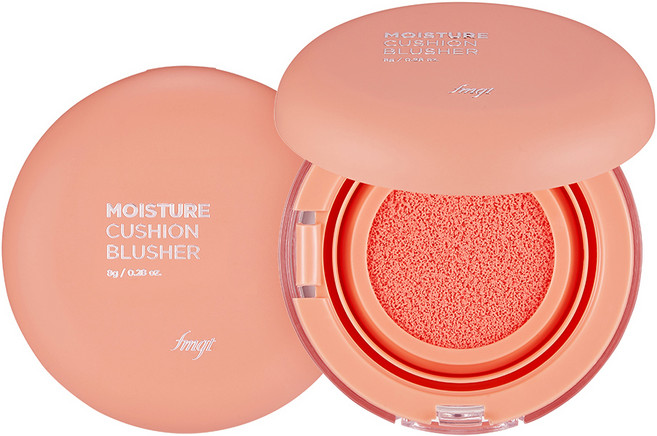 더페이스샵 수분 쿠션 블러쉬 8g, 03 코랄, 1개