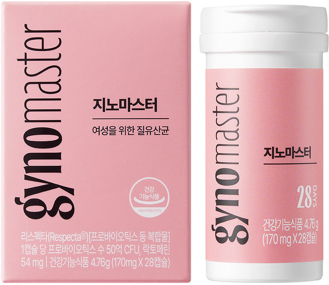 마스터바이옴 지노 마스터, 28정, 1개