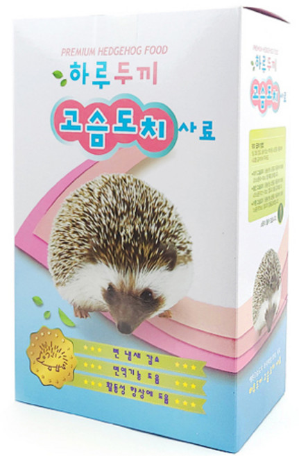도치퀸 하루두끼 고슴도치 전용사료 리필용, 900g, 1개