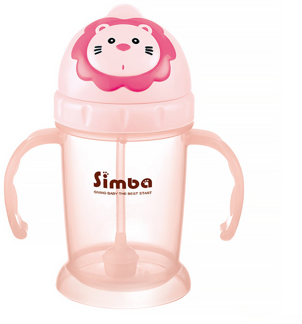 Simba 小獅王辛巴 滑蓋樂活杯 240ml, 粉色, 1個