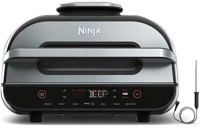 닌자 푸디 맥스 스마트 에어 그릴 5.7L, AG551KR, 블랙