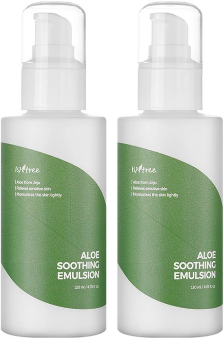 이즈앤트리 알로에 수딩 에멀전, 120ml, 2개 - 쿠팡
