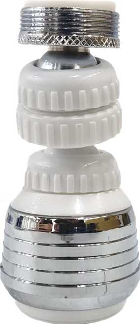 Elephant Waters 沐象 三截活動二段式出水球 360度旋轉 100度加大彎曲, 1個