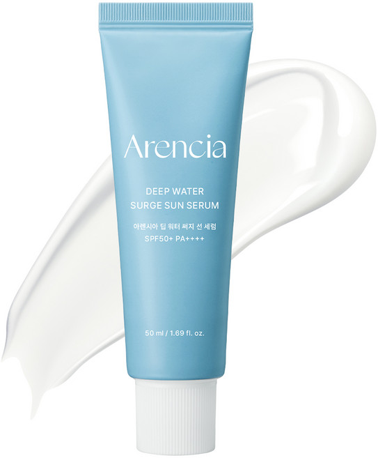 Arencia 深層補水防曬精華 SPF50+ PA++++, 50ml, 1個