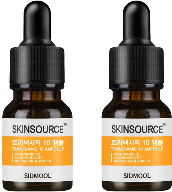 SIDMOOL 傳明酸10安瓶化妝水, 12ml, 2個