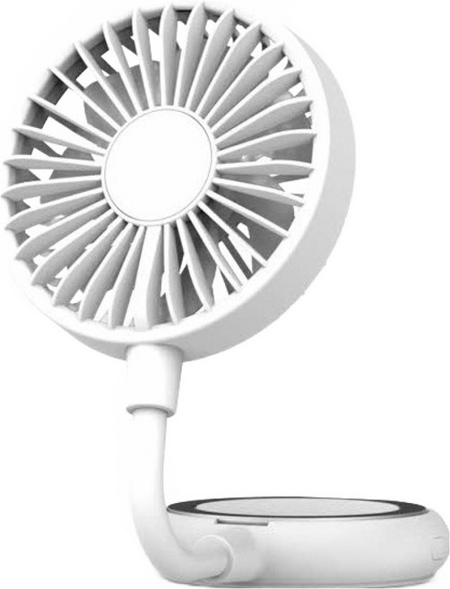 경량 핸즈프리 무선 휴대용 맥세이프 마그네틱 플레시블 미니 선풍기, 혼합색상